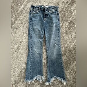 Classic Blue Distressed Women Jeans